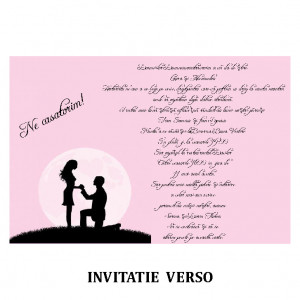 Invitatie Nunta Carte Postala INCP27 - Img 2