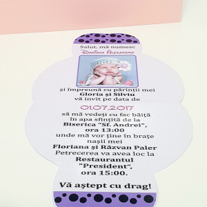 Invitatii Botez Contur Buburuza F4 - Img 4
