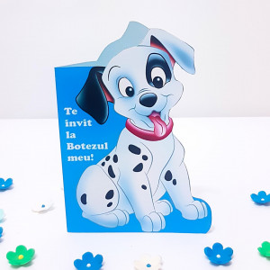 Invitatii Botez Contur Dalmatian 7 - Img 2