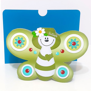 Invitatii Botez Contur Fluturi 4