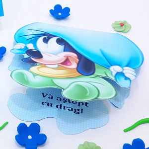 Invitatii Botez Contur Goofy 1 - Img 5
