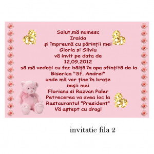 Invitatii Botez Cu Capsa Disney 31 - Img 2