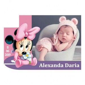 Magnet Contur Minnie Mouse 9