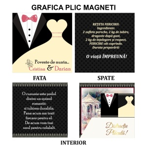 Magnet cu Plic Poveste Impreuna