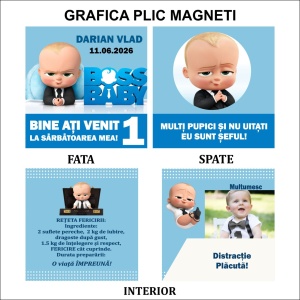 Magnet cu Plic Poveste MOT B6