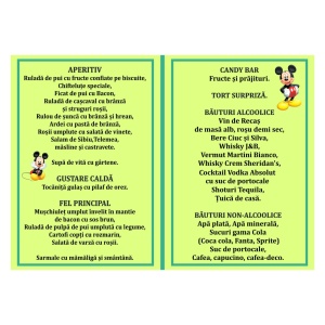 Meniu Botez Mickey Mouse 9 - Img 2
