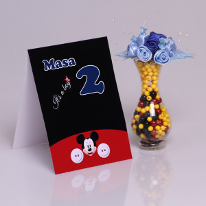 Nr de Masa Botez Mickey Mouse 3