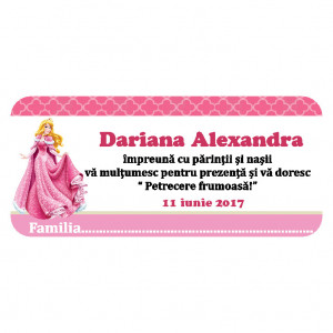 Plic Botez Aurora