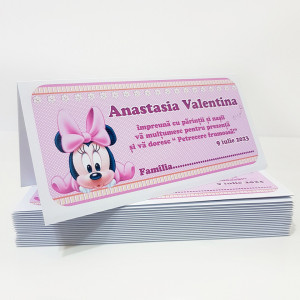 Plic Botez Minnie Mouse 1