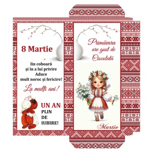 8 Martie - Cutie Ciocolata Mod 26