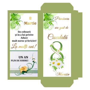 8 Martie - Cutie Ciocolata Mod 31