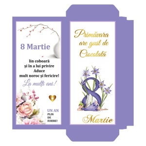 8 Martie - Cutie Ciocolata Mod 46