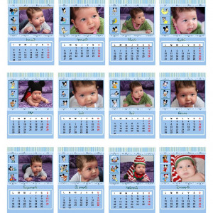 Calendar de perete Gold-MOD 2 - Img 2