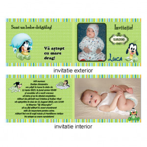 Invitatie Botez Dubla Goofy - Img 3