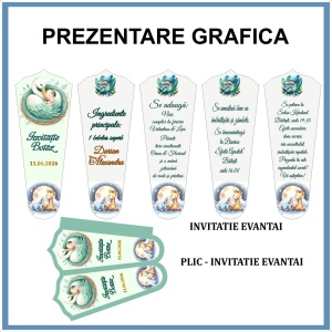 Invitatie Botez Evantai IEVBF4 - Img 2