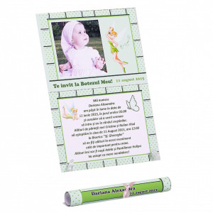 Invitatie Botez Papirus Tinkerbell 3