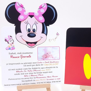 Invitatie Botez PRO Minnie Mouse 1 - Img 4