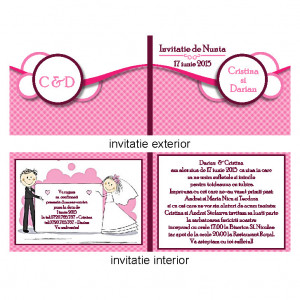 Invitatie Nunta In culori - Img 3
