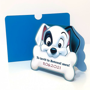 Invitatii Botez Contur Dalmatian 6 - Img 2
