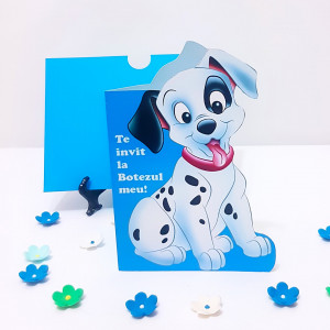Invitatii Botez Contur Dalmatian 7 - Img 3