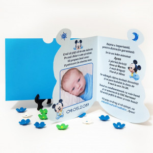 Invitatii Botez Contur Mickey Mouse 8 - Img 5
