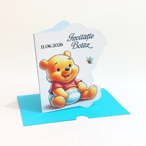 Invitatii Botez Contur Winnie 10