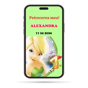 Invitatii Electronice Mot - Tinkerbell