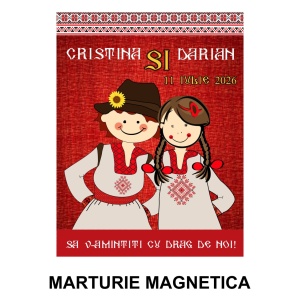 Magnet cu Plic Poveste Traditional Romanesc - Img 7