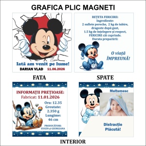 Marturie Magnet cu Plic Poveste 17 - Img 7