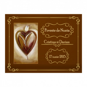 Marturie Nunta Magnet Chocolate - Img 2