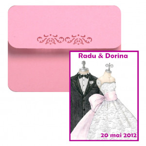 Marturie Nunta Magnet Dreptunghi DR93 - Img 2