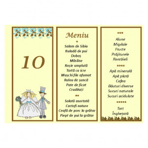 Meniu Nunta MN13
