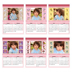 Calendar de perete Silver MOD 14 - Img 2