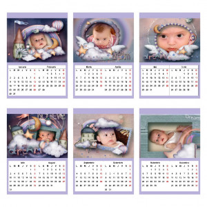 Calendar de perete Silver MOD 19 - Img 2