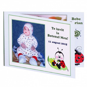 Invitatie Botez Dubla Buburuz 2