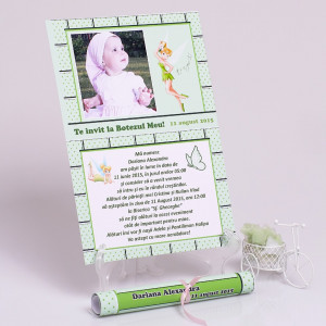 Invitatie Botez Papirus Tinkerbell 3 - Img 2