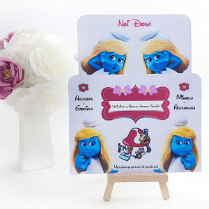Invitatie Gemeni 2 Strumfite - Img 2