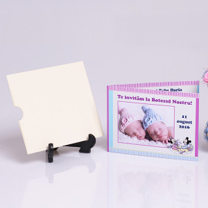 Invitatie Gemeni Dubla Mickey-Minnie Var 1 - Img 3