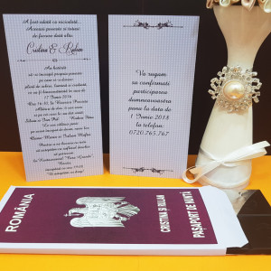 Invitatie Nunta Ciocolata Pasaport - Img 2