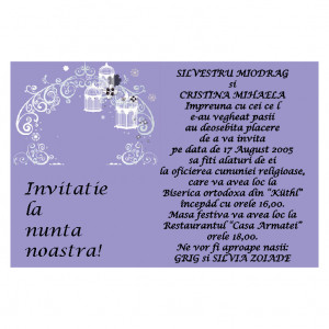 Invitatie Nunta cu Capsa CC57 - Img 2