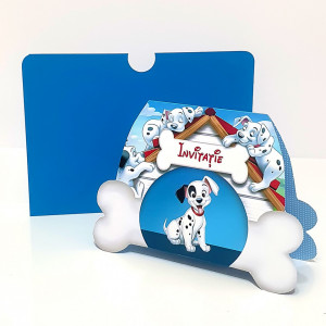 Invitatii Botez Contur Dalmatian 3 - Img 2
