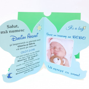 Invitatii Botez Contur Ingeras B9 - Img 4