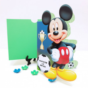 Invitatii Botez Contur Mickey Mouse 12 - Img 5