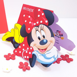 Invitatii Botez Contur Minnie Mouse 4 - Img 3