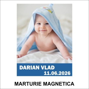Marturie Magnet cu Plic Poveste 22 - Img 8