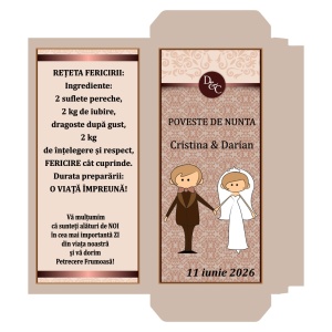 Marturii Nunta Ciocolata Elegant