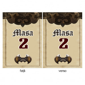 Nr de masa Nunta NRMN64 - Img 2