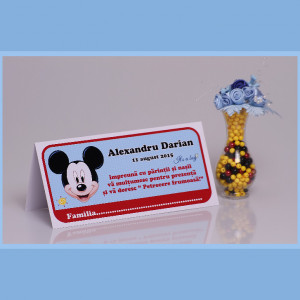 Plic Botez Mickey Mouse 3 - Img 2