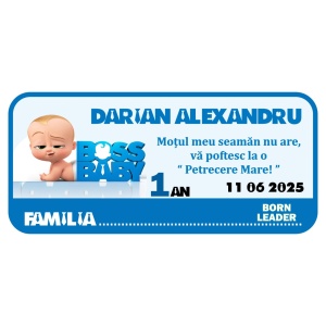 Plic Mot Baby Boss 6