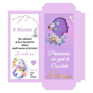 8 Martie - Cutie Ciocolata Mod 37